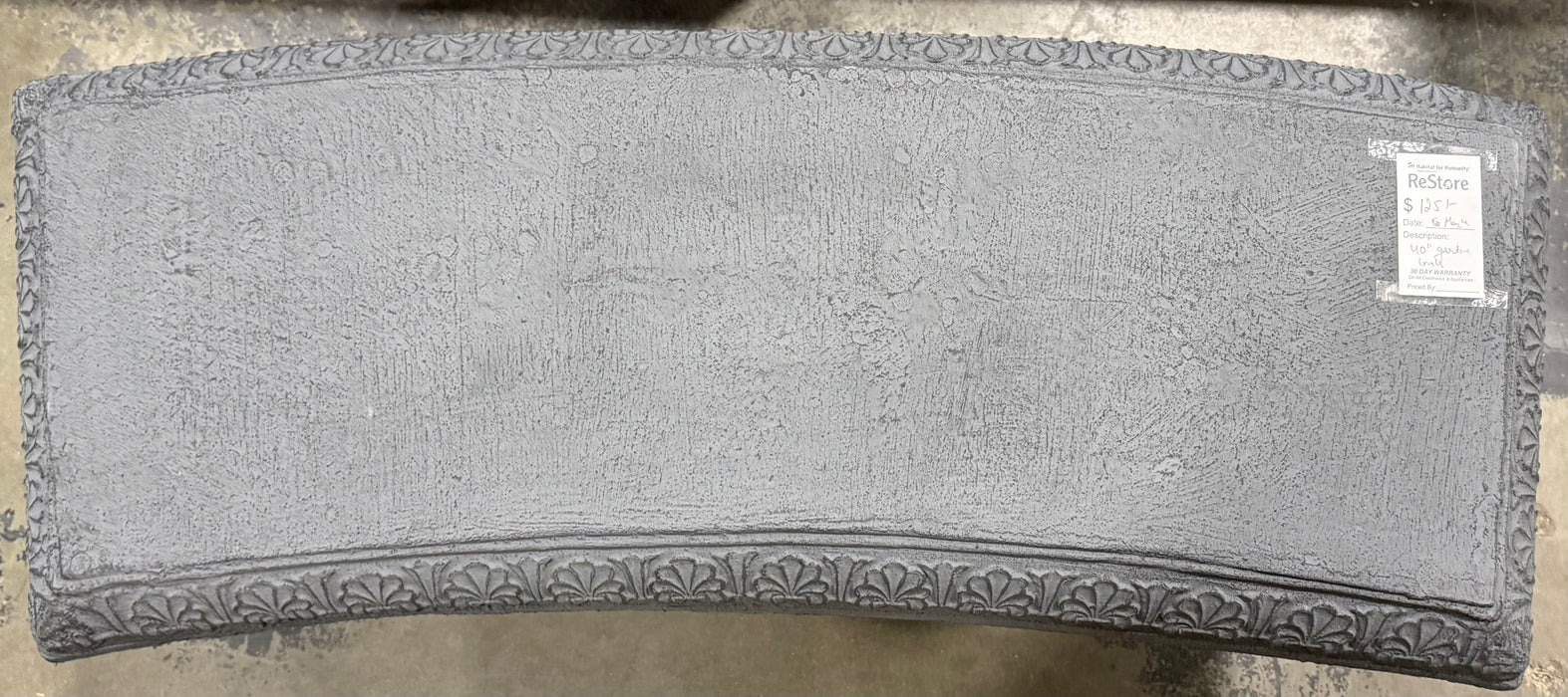 MenzoMix 40" Serra Garden Bench