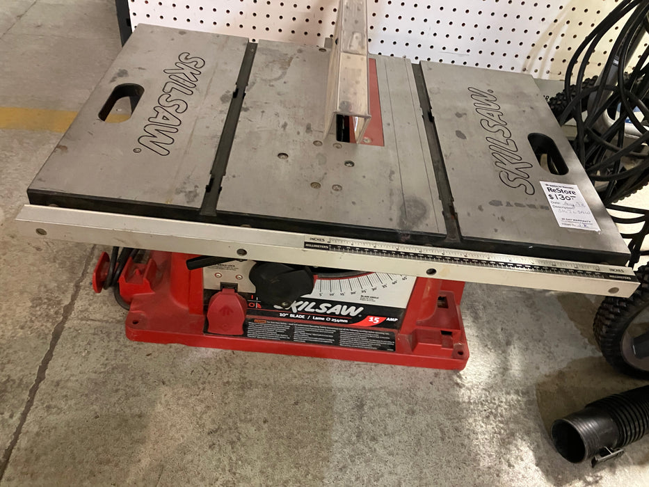 skilsaw table saw (used)