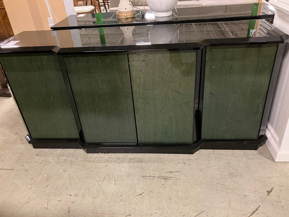 Black/Green Dresser (used)