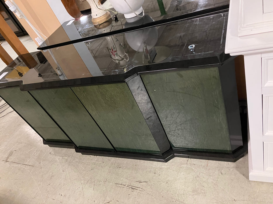Black/Green Dresser (used)