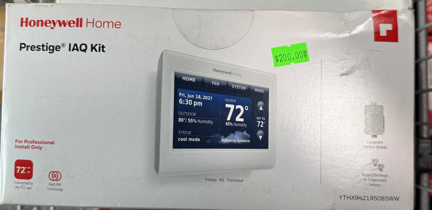 Honeywell Home Prestige Comfort Touchscreen System Programmable Thermostat (new)