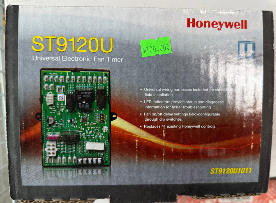 Honeywell Universal Electronic Fan Timer 24VAC (new)