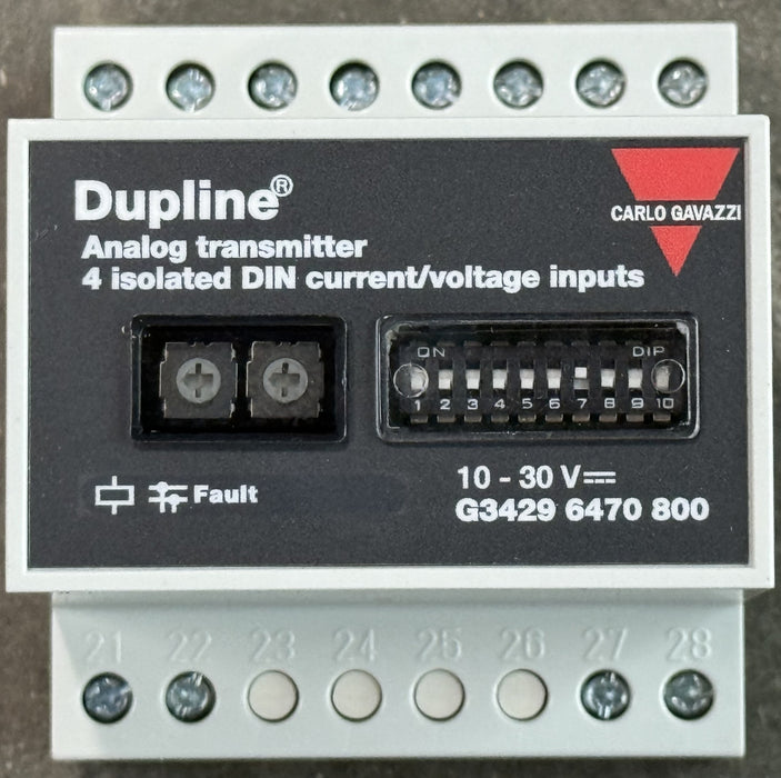 Carlo Gavazzi Dupline 4-Channel Analog Input (new)