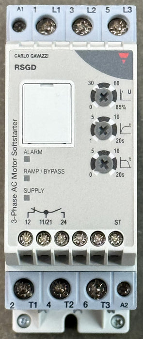 Carlo Gavazzi 2PH Soft Starter 220-600V 25A (new)