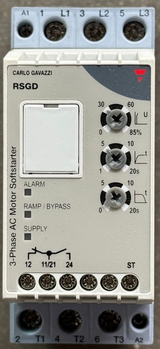 Carlo Gavazzi 2PH Soft Strarter 220-600V 16A (new)