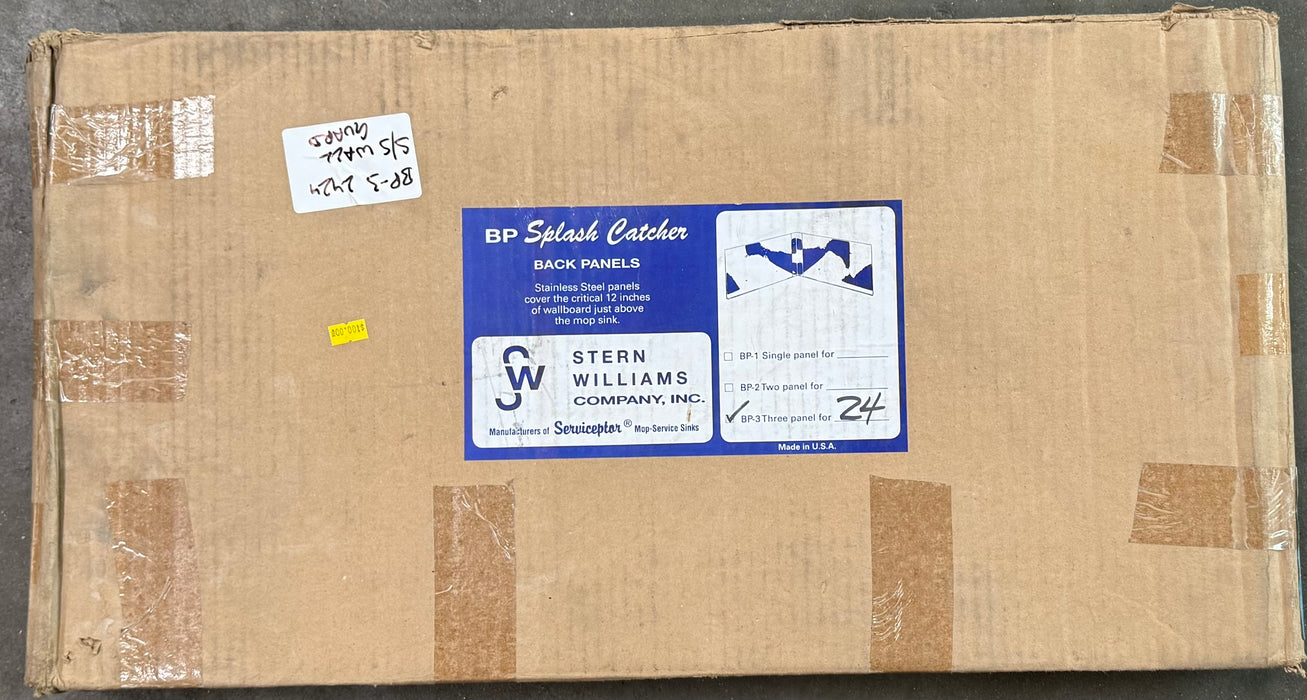 STERN WILLIAMS BP-3-2424 S/S WALL GUARD (new)