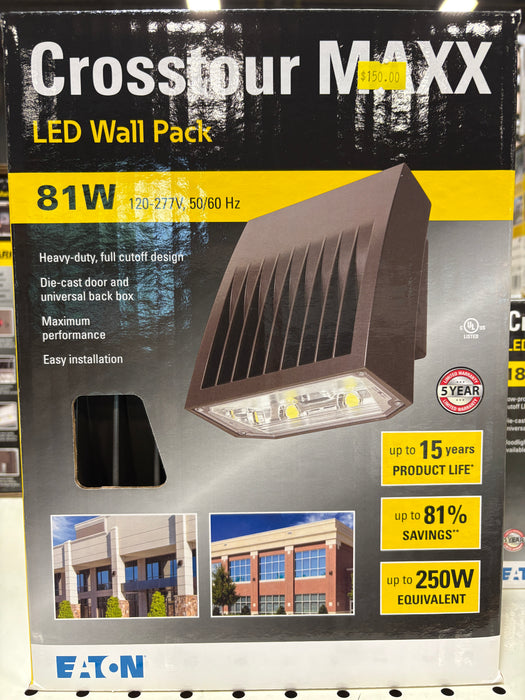 Crosstour MAXX LED Wall Pack 81W (NEW)