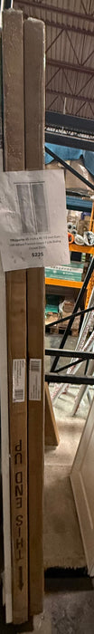 TRUporte 48-inch x 80 1/2-inch Euro Off-White Frosted Glass 1-Lite Sliding Closet Door (new)