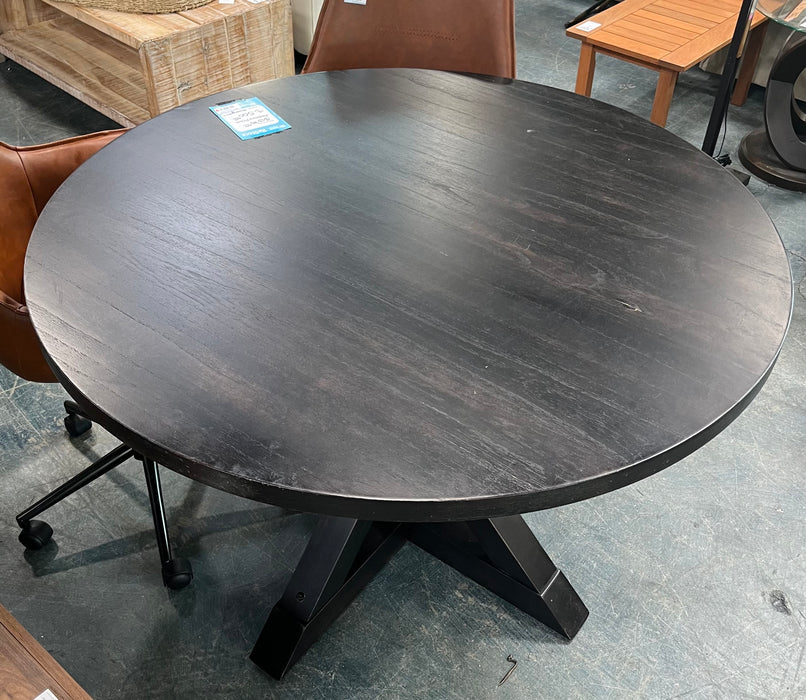 Black Round Table
