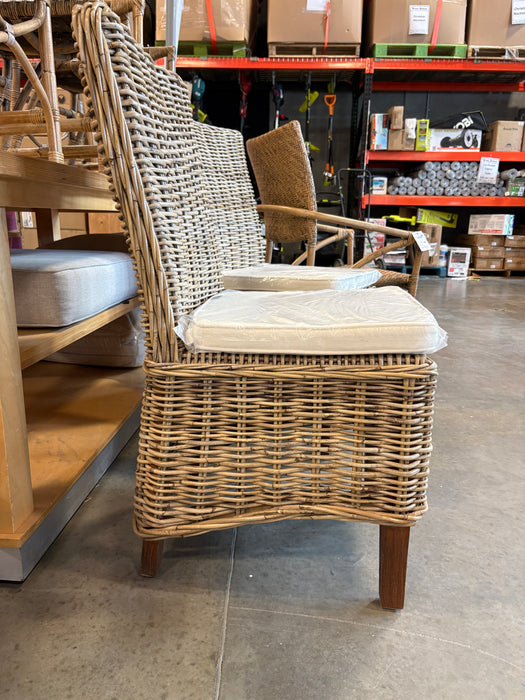 Wickerworks Morin Dining Chair with Cushion (NEW)