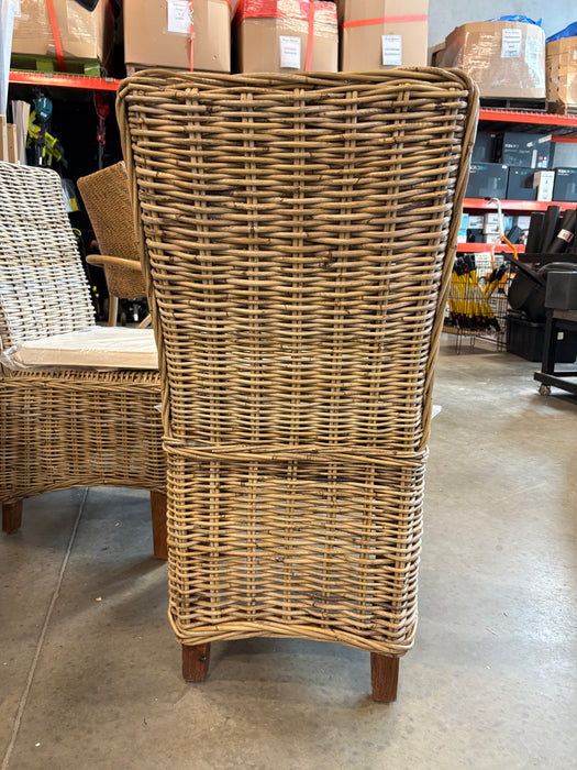 Wickerworks Morin Dining Chair with Cushion (NEW)