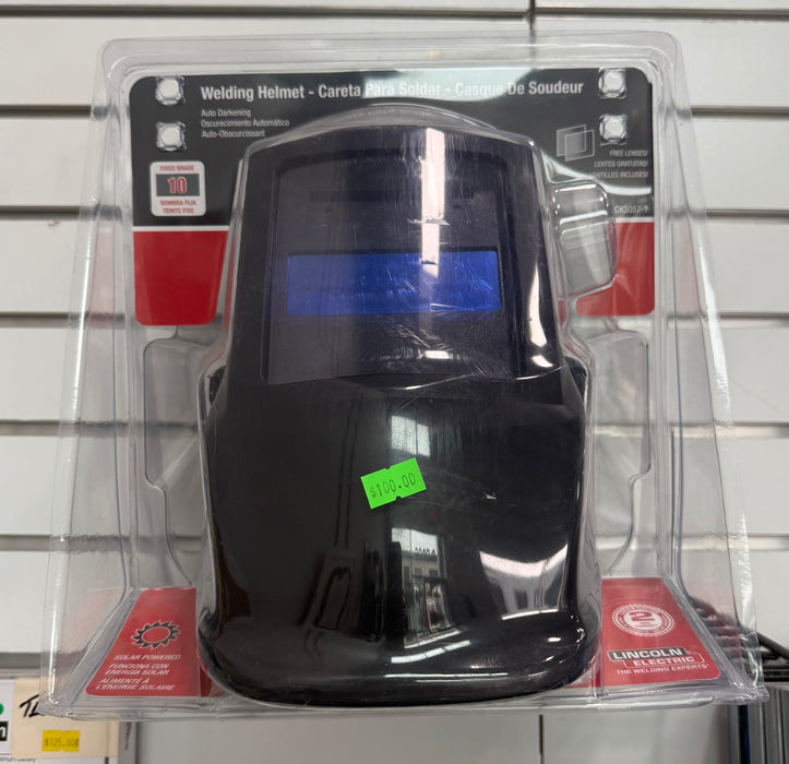 Autodarkening Solar Fixed Welding Helmet (new)
