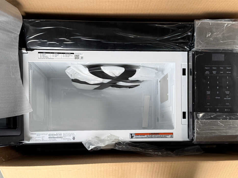 Samsung 1.7 cu. ft. Over the Range Microwave in Fingerprint Resistant Stainless Steel (new)