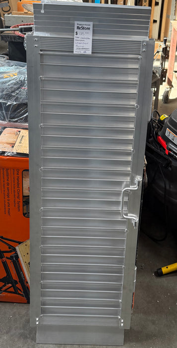 HOMCOM 4feet Portable Wheelchair Ramp Aluminum Threshold