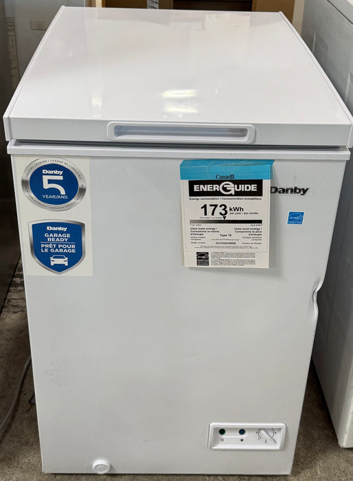 Danby 3.5 cu.ft Chest Freezer in White (new)