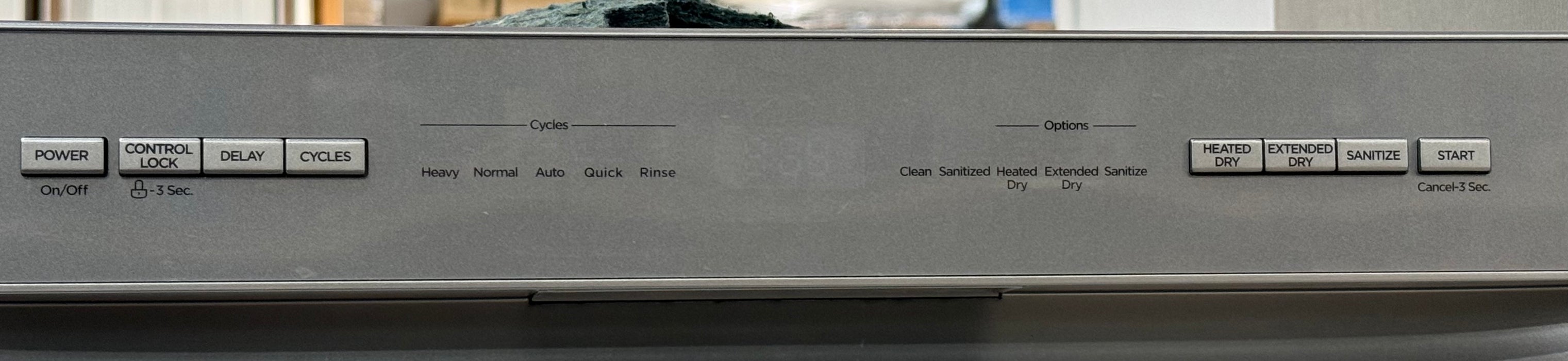 Midea 24” Front Control Hybrid Tub Dishwasher in Stainless Steel (new)