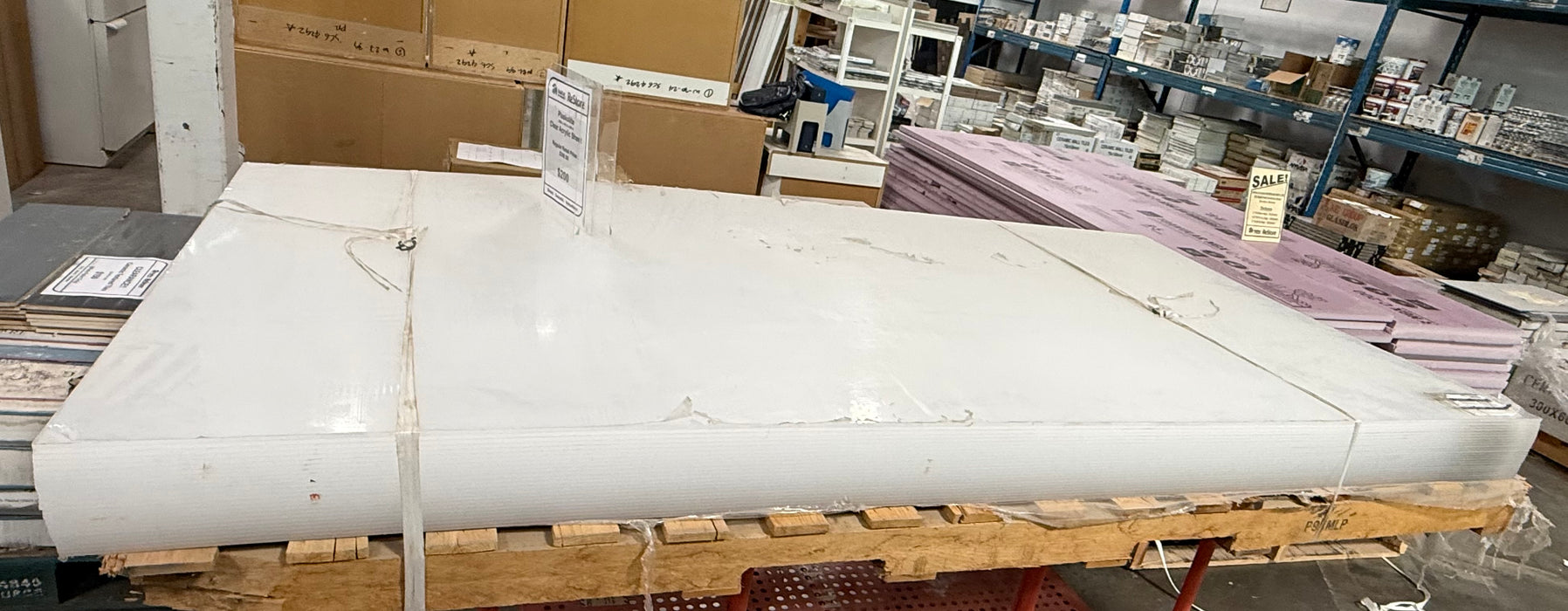 Plaskolite .220-in x 48-in x 96-in Clear Acrylic Sheet (new)