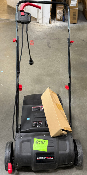 Legend Force 12.6-inch 12 Amp Corded Electric Lawn Scarifier and Dethatcher