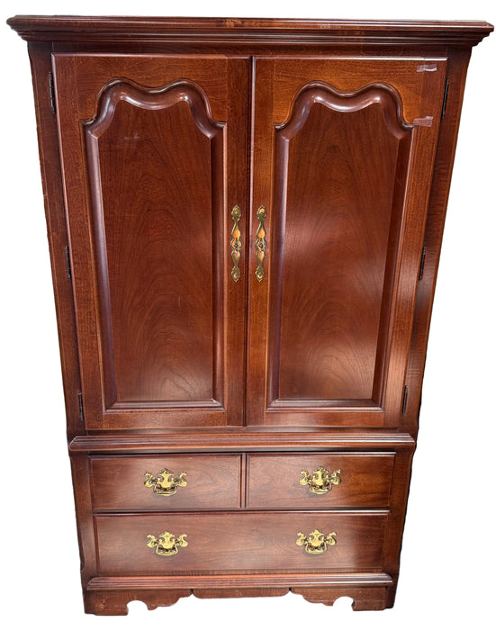 Vintage Brown Armoire (used)