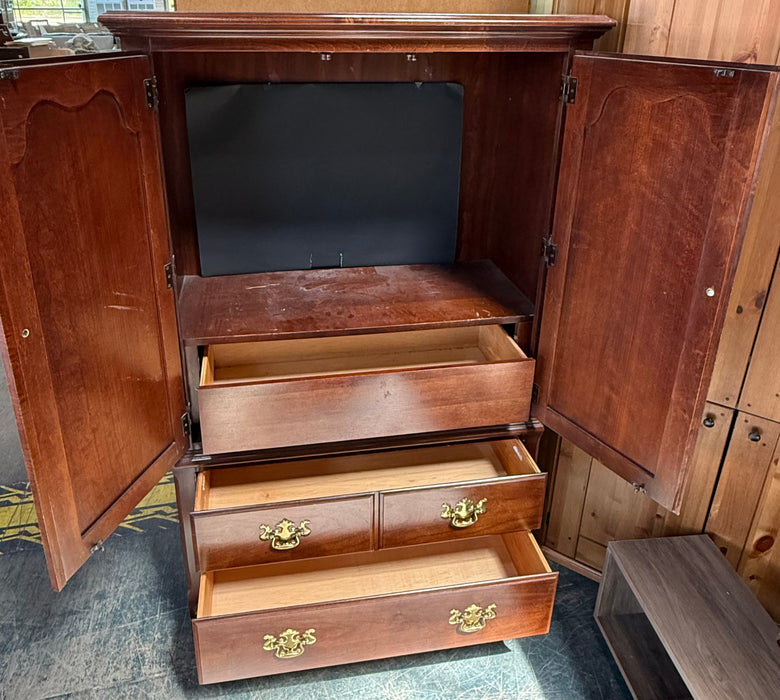Vintage Brown Armoire (used)