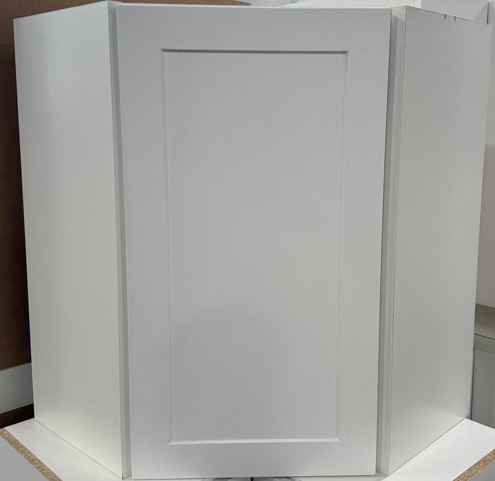 Edson 24 W x 30 H x 13 D Assembled Kitchen Corner Wall Cabinet, White (new)