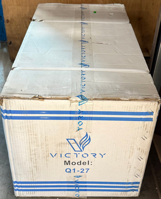 Victory 27-Inch 600 CFM Insert Range Hood with Push Button Controls in Stainless Steel (new)