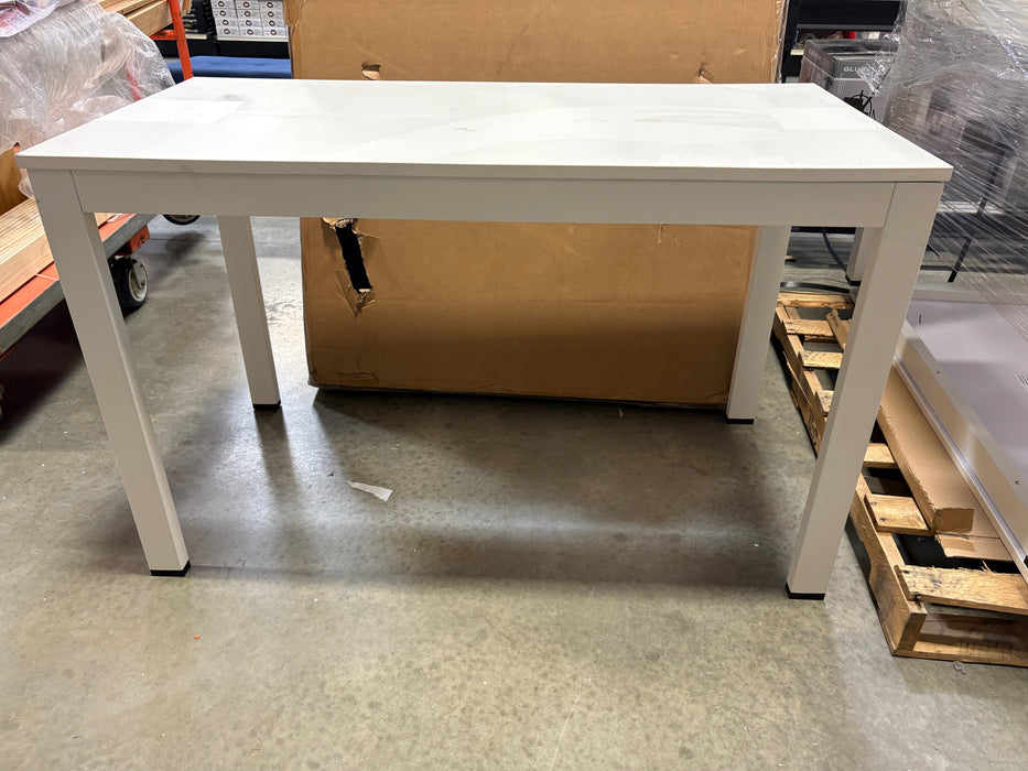 4 ft.  White Desk (USED)