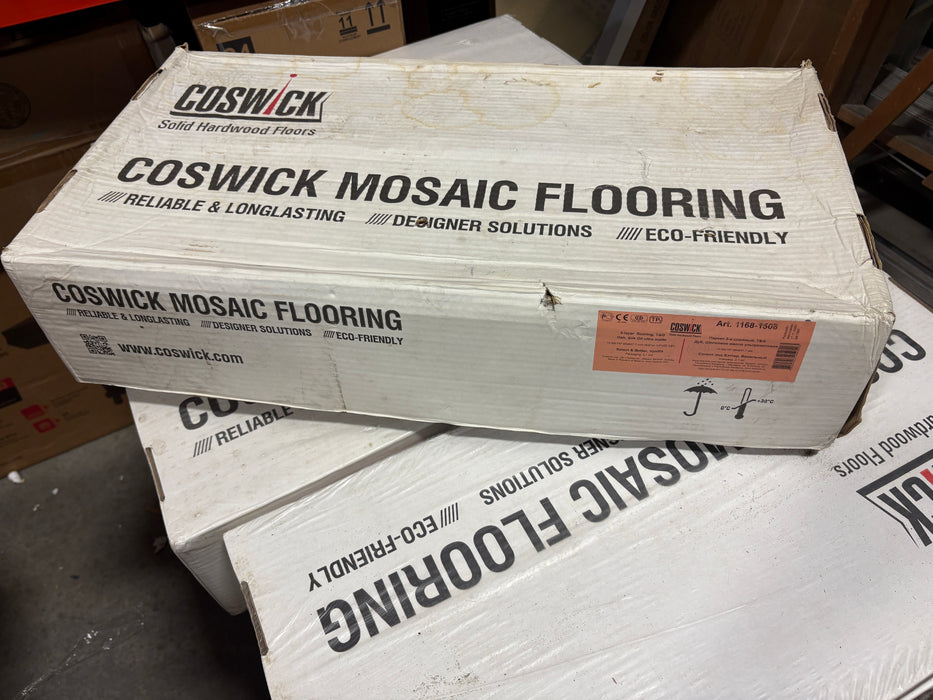 Coswick 3-Layer Flooring, T & G Oak, Silk Oil Ultra Matte Vanilla (NEW)