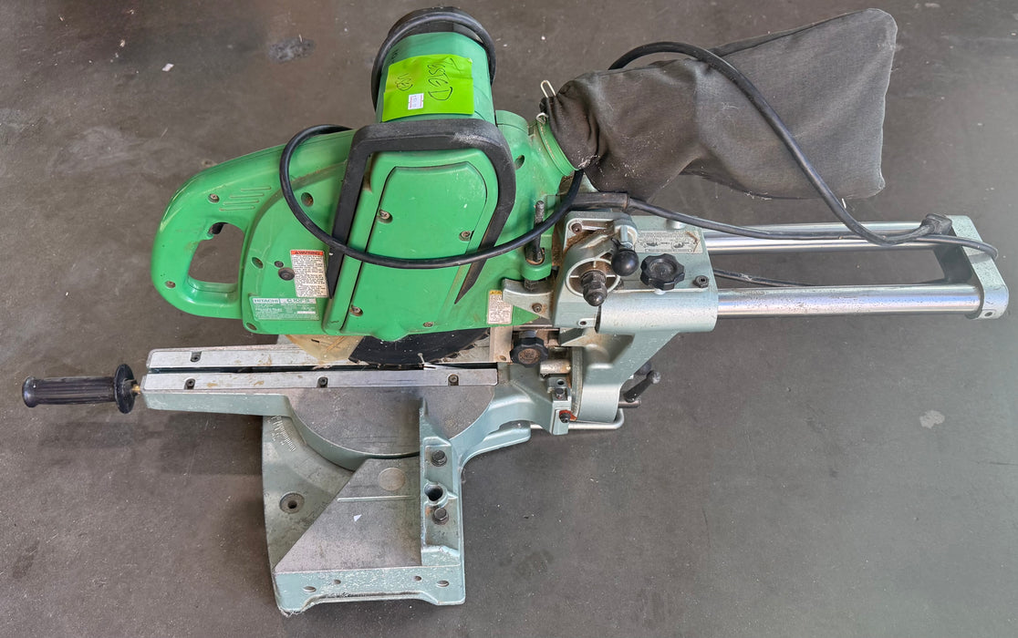 Vintage Hitachi C10FS 10" Sliding Dual-Compound Miter Saw (used)