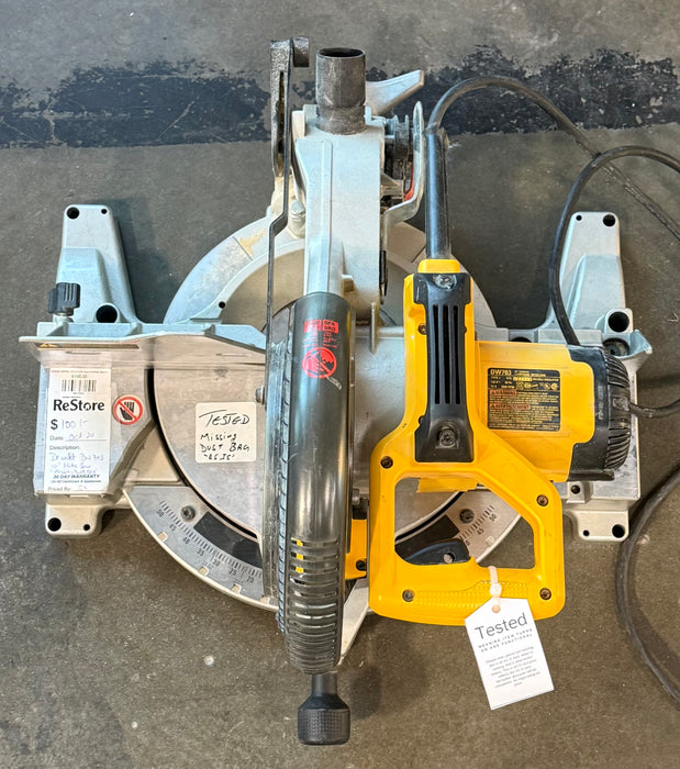 DeWalt DW703 10-inch Compound Miter Saw (used)