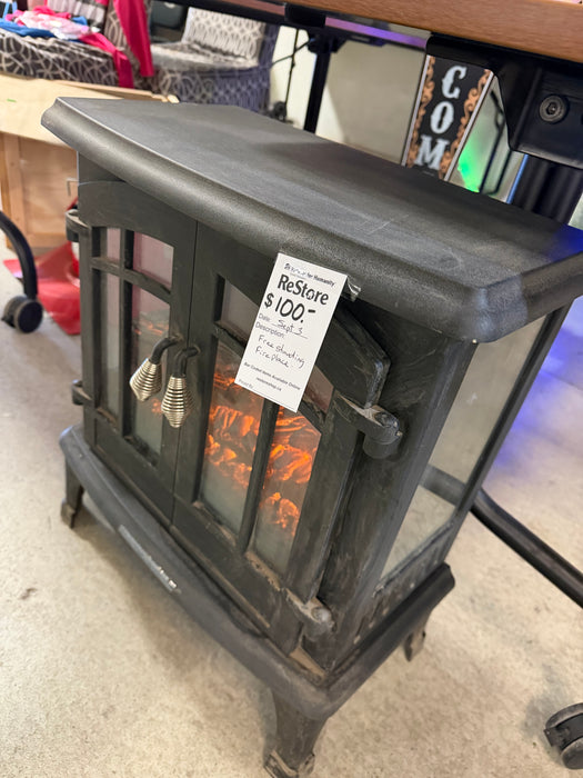 free standing firplace (used)