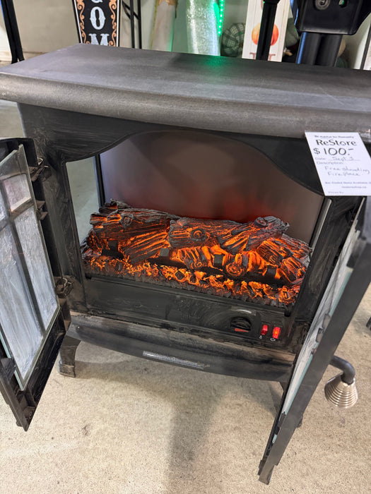 free standing firplace (used)