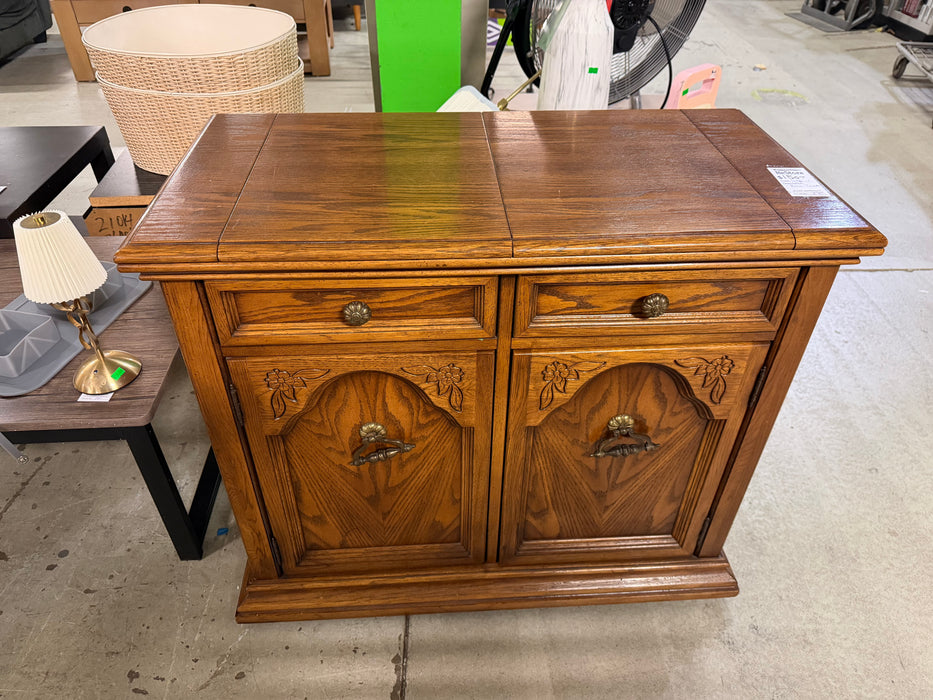 bar table with storage (used)