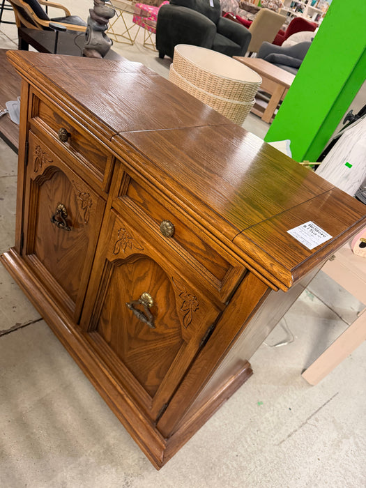 bar table with storage (used)