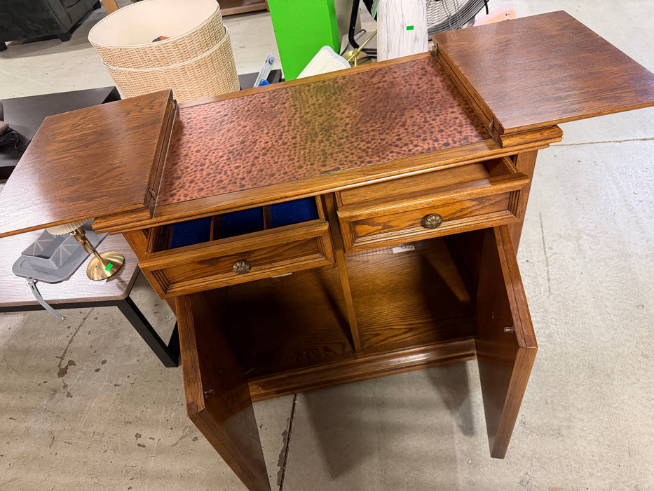 bar table with storage (used)