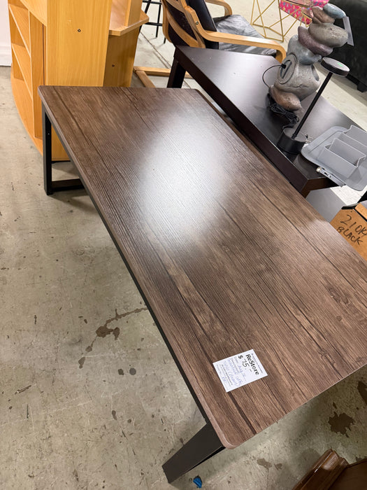 Brown industrial table (new)