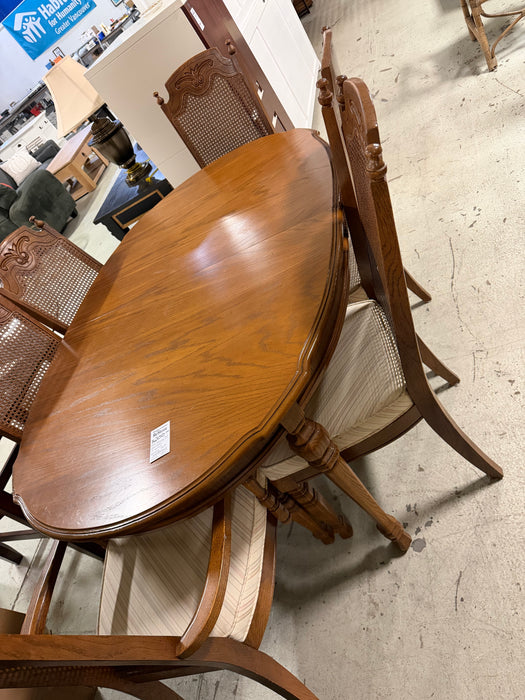 7 piece dining set (used)