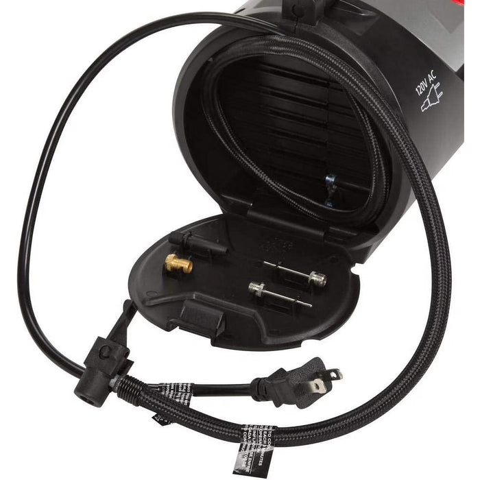 Husky 12/120 Volt Corded Electric Auto and Home Inflator (New)