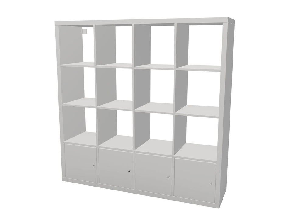 KALLAX Shelf unit, white, 147x147 cm (57 7/8x57 5/8 ") (USED)