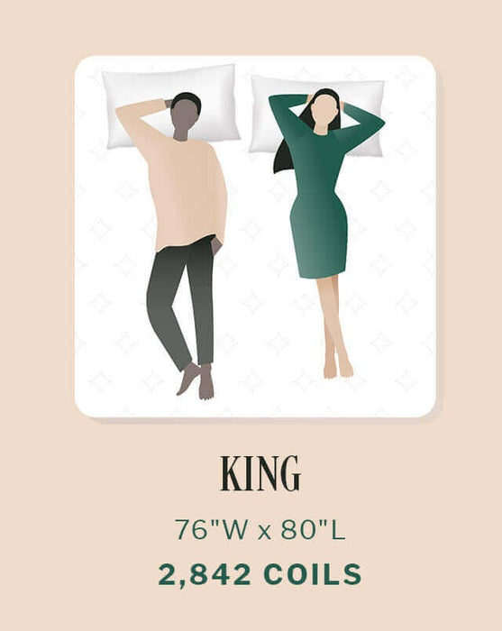 King Frontier Hybrid Mattress (used)