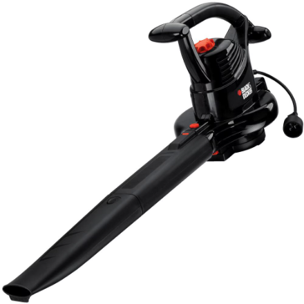 BLACK+DECKER 210 MPH 300 CFM 12 Amp 3-in-1 Corded Electric Handheld Leaf Blower/Vacuum/Mulcher (New)