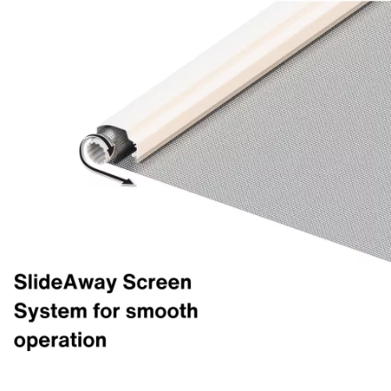 Andersen LuminAire 32-inch to 36-inch W x 78-inch H White Retractable Screen for Single Entry Door (New)