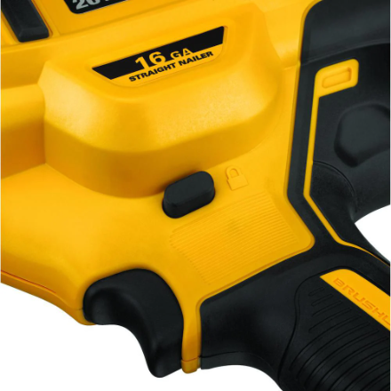 DEWALT 20V MAX XR Lithium-Ion Cordless Brushless Finish Nailer (Tool-Only) (New)