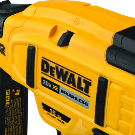 DEWALT 20V MAX XR Lithium-Ion Cordless Brushless Finish Nailer (Tool-Only) (New)