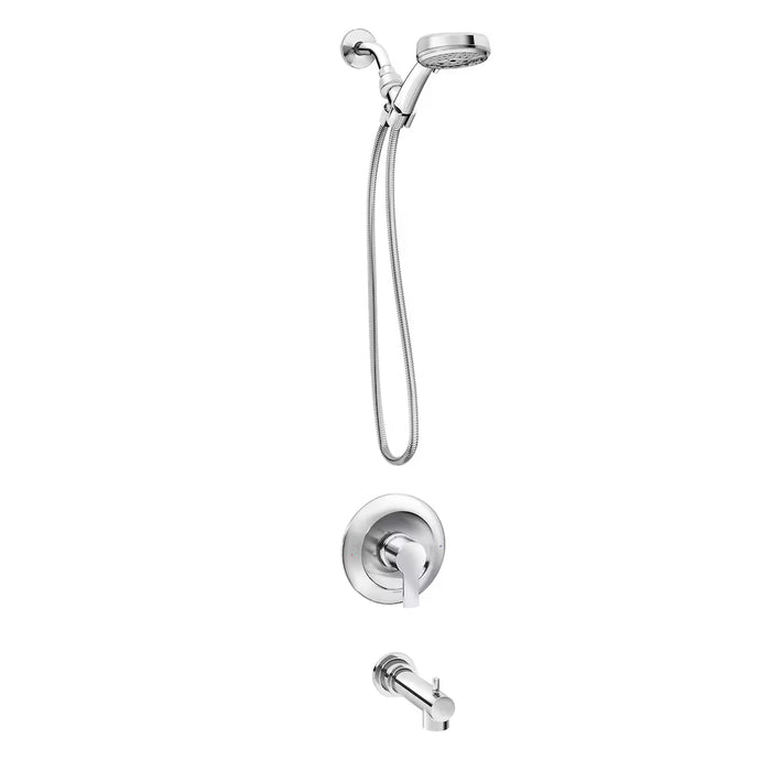 MOEN Meena 1 Handle Tub Shower in Chrome (Open Box) (Missing Shower Arm)