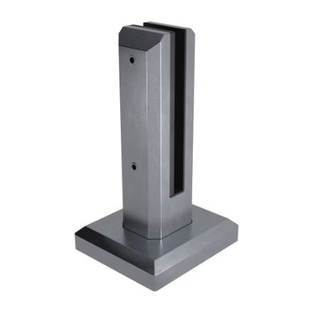 Peak MountainView Glass Deck Railing 8 1/2-inch H Spigot in Brushed Stainless Steel (New)