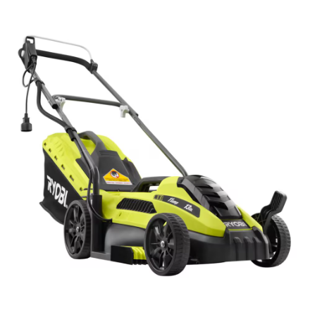RYOBI 13-inch 11 amp Corded Electric Lawn Mower (New)