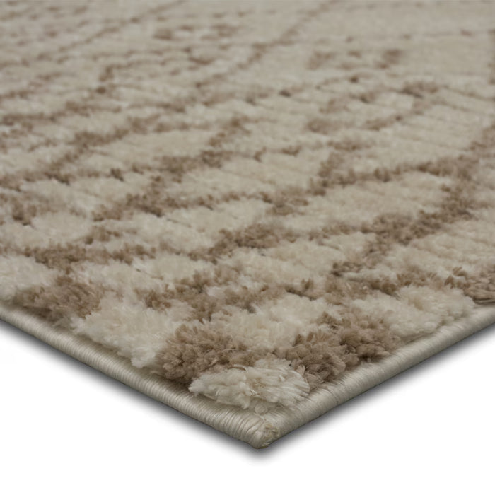 StyleWell Nystad Cream/Tan Boho 7 ft. 10 in. x 10 ft. Indoor Area Rug (new)