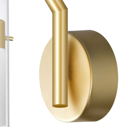CWI Lighting Olinda Integrated LED 5in Satin Gold Wall Light (New)