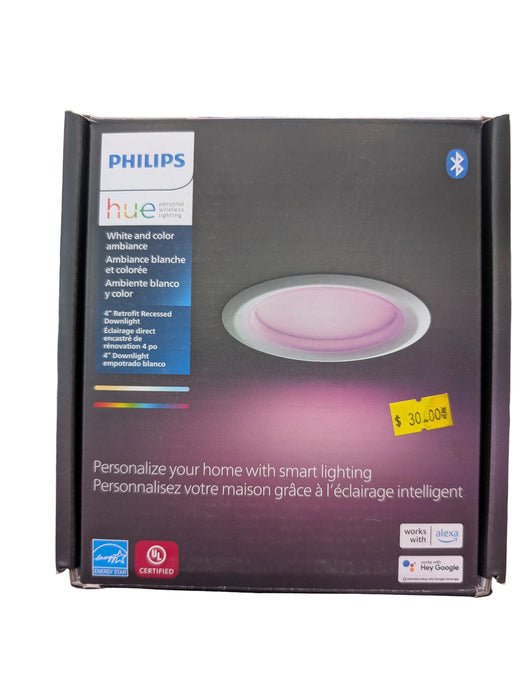 Philips HUE Philips Hue White and Color Ambiance High Lumen 4-inch Downlight